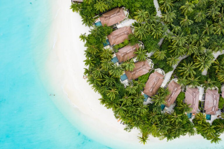 Beach Villa Aerial