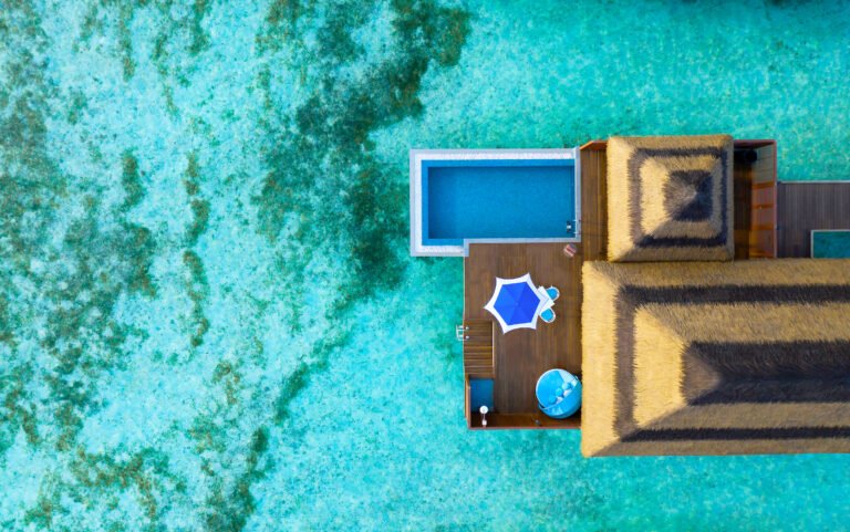 Ocean pool aerial